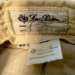 Lori Piana khaki pants. Size 34 US